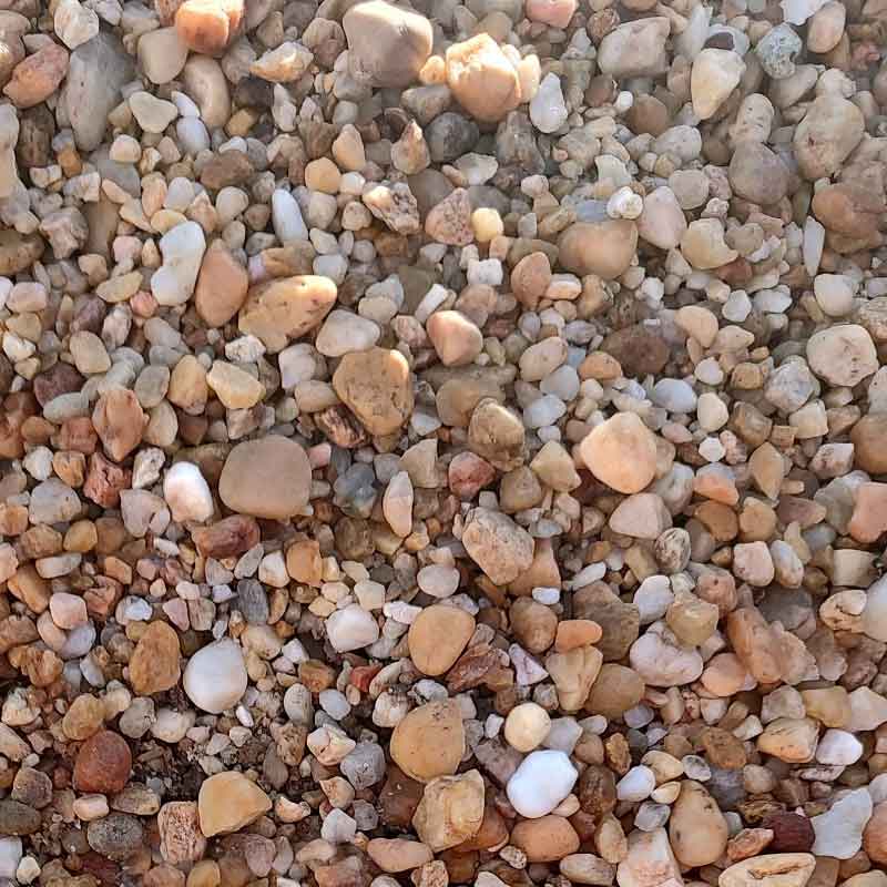 River rock small 1 to 2 inch landscape stone